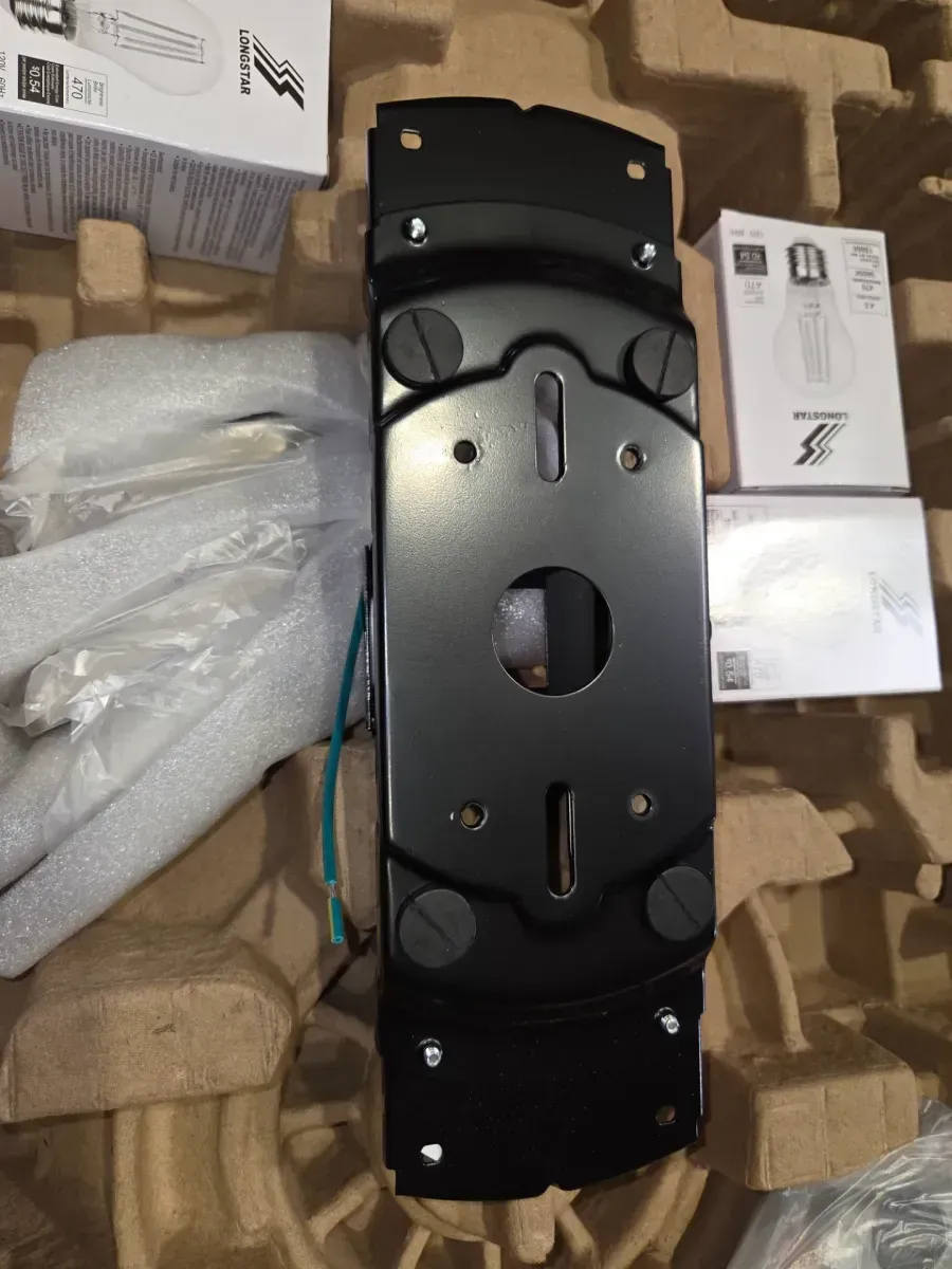 Alvarado 52 in. Indoor Brushed Nickel Ceiling Fan with Light Kit - image 3