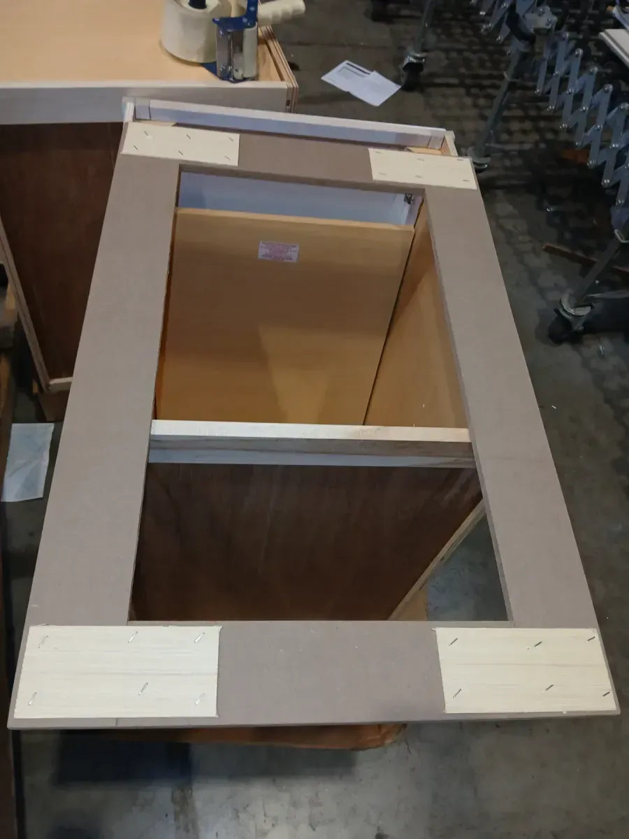 Lettner Gray 2-Drawers 28.75 in. W Nightstand - image 2