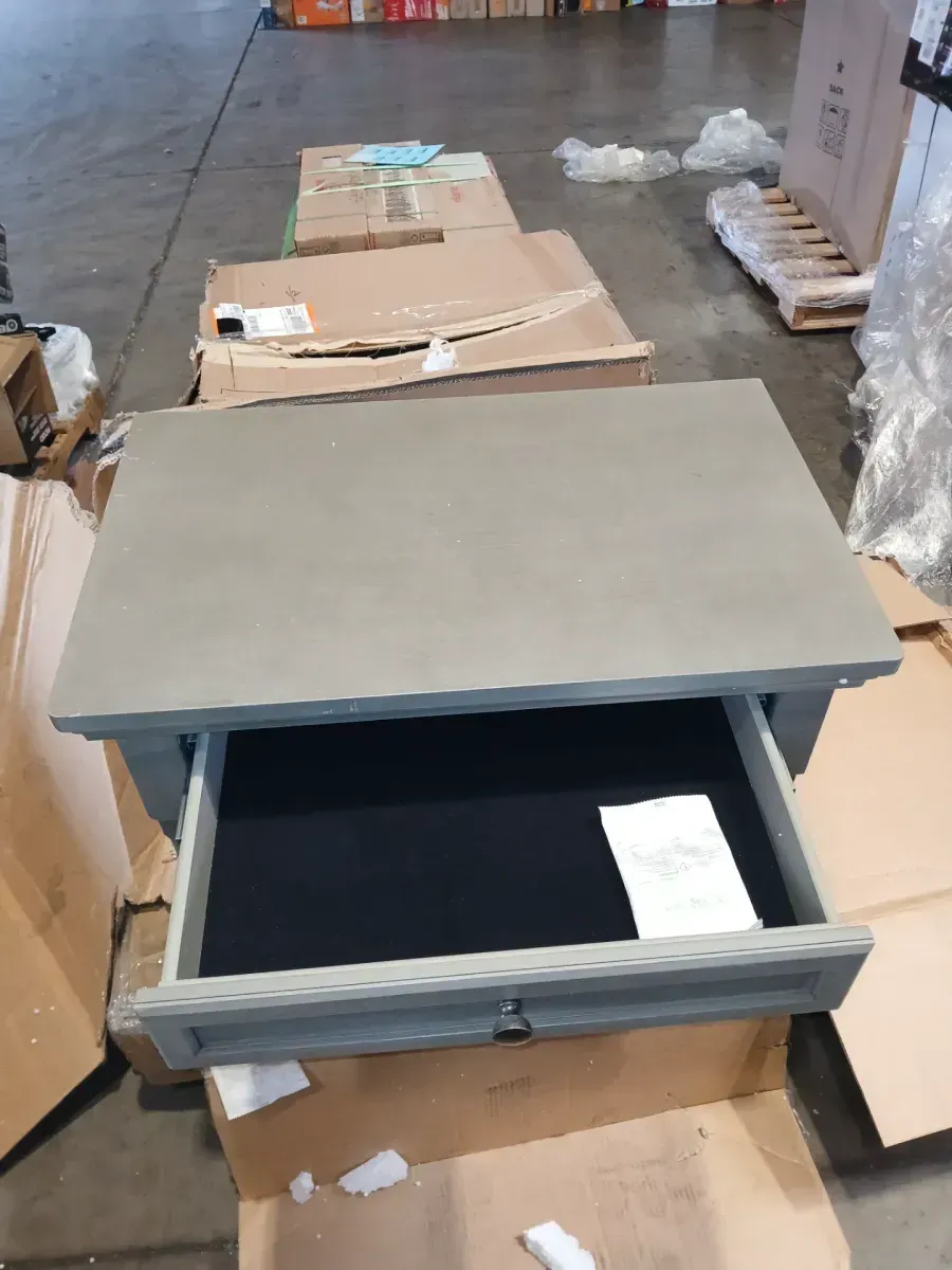 Lettner Gray 2-Drawers 28.75 in. W Nightstand - image 6