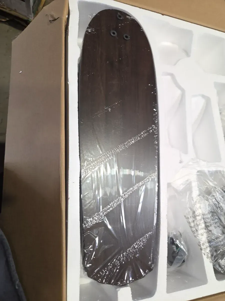 Donegan 52 in. LED Indoor Fresh White Ceiling Fan with 3-Light - image 3