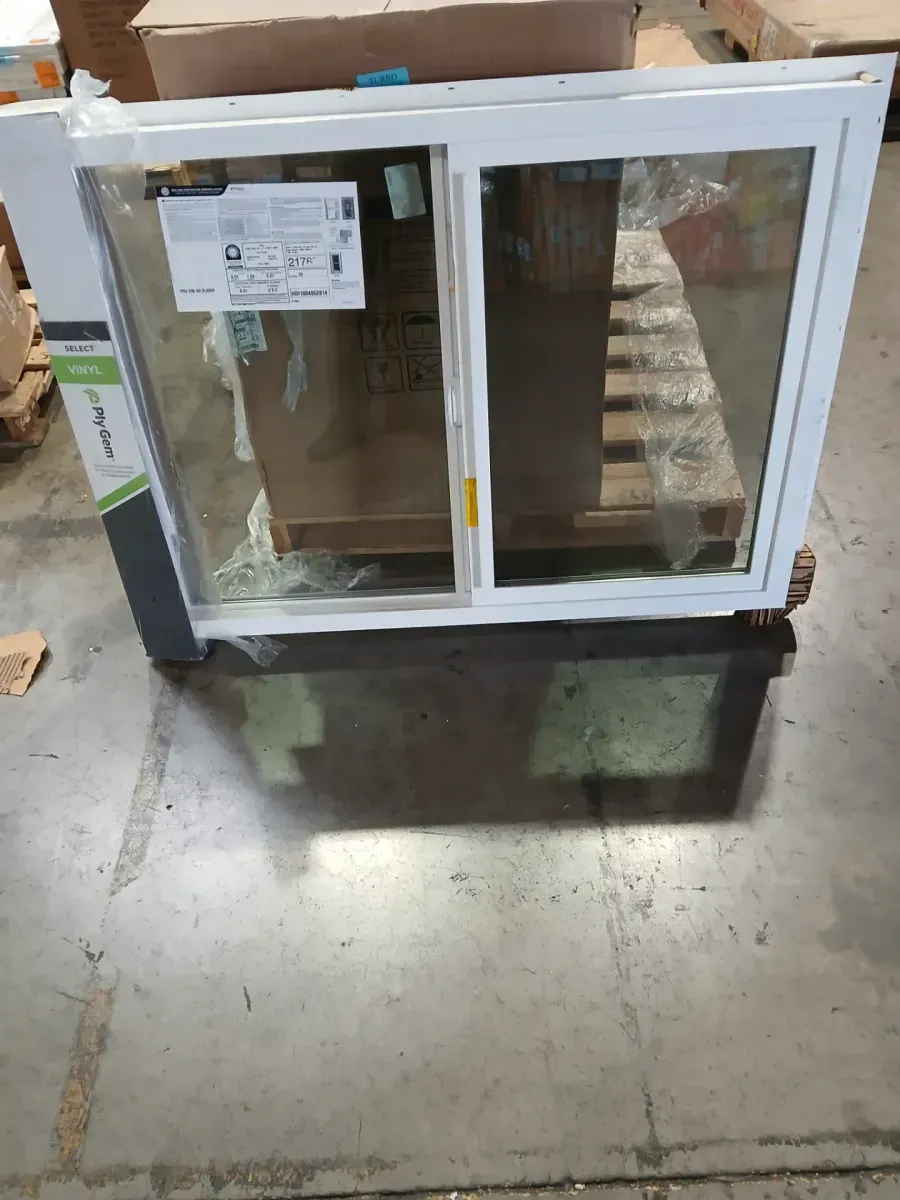 59.5 in. x 35.5 in. Select Series Vinyl Horizontal Sliding Left WHITE Window with White Int, HP2+ Glass and Screen - image 4