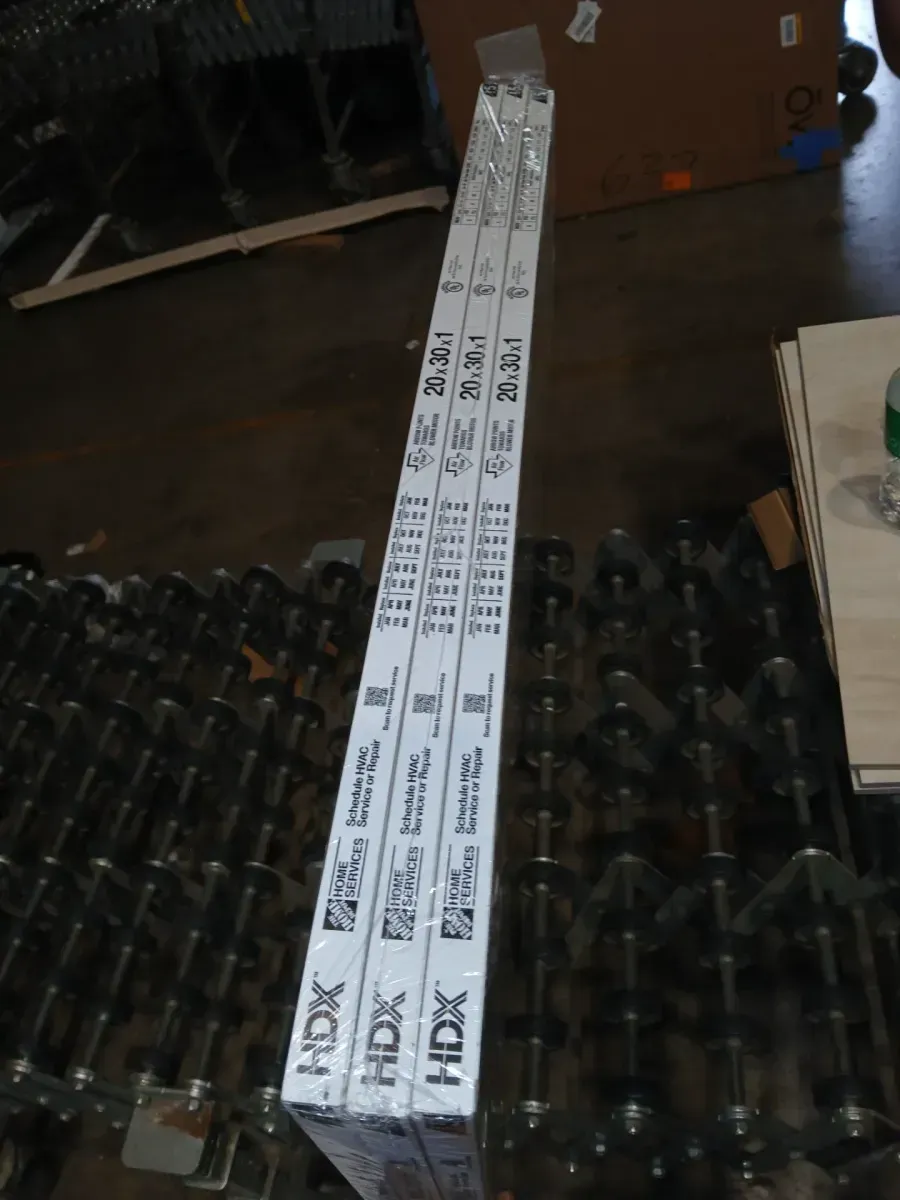 20 in. x 30 in. x 1 in. Standard Pleated Furnace Air Filter FPR 5, MERV 8 (3-Pack) - image 4