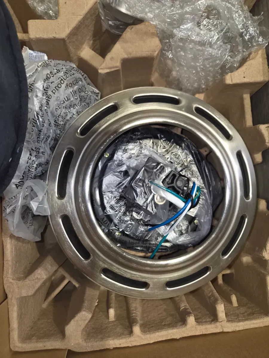 Alvarado 52 in. Indoor Brushed Nickel Ceiling Fan with Light Kit - image 7