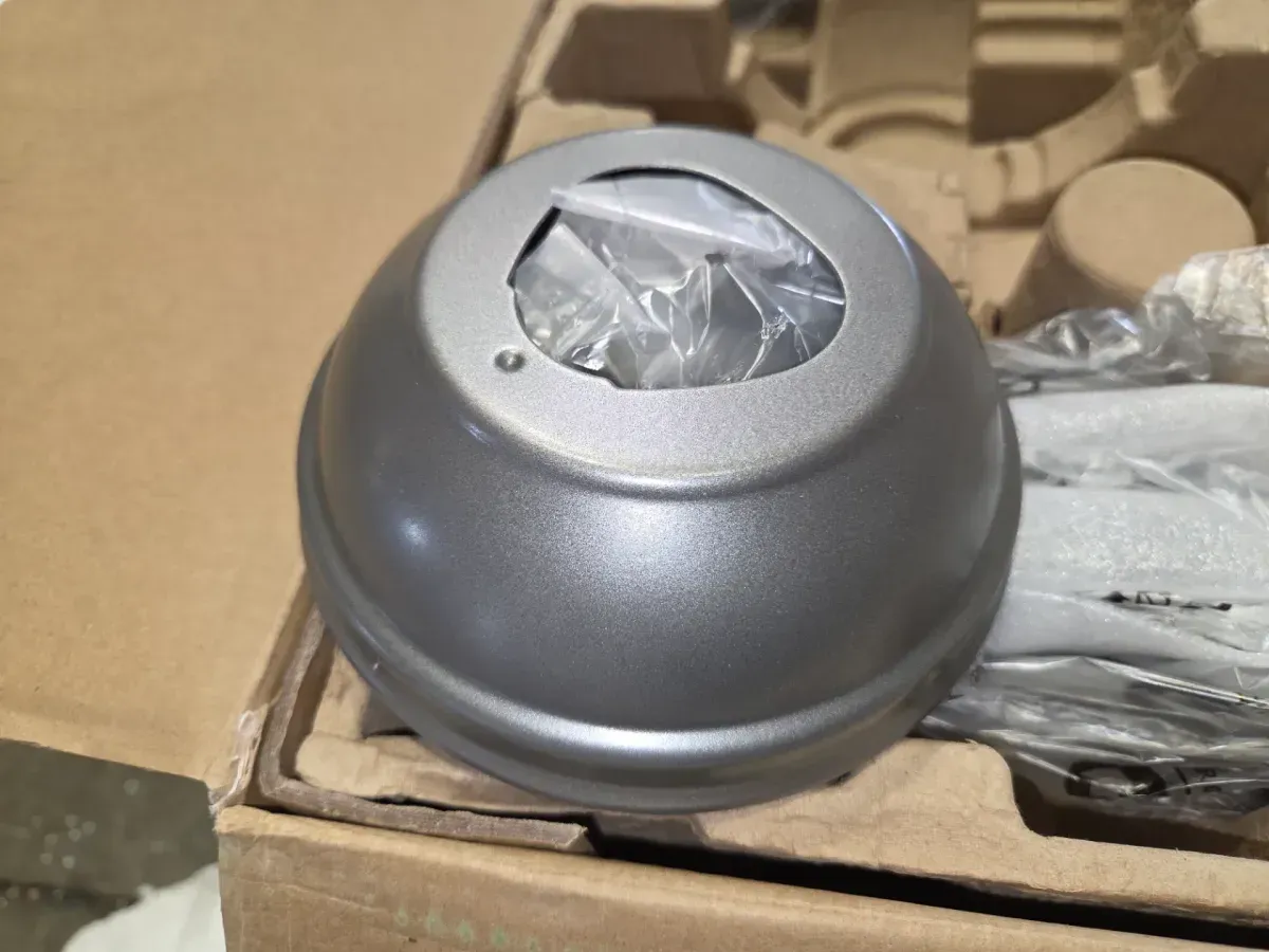 Hilmouth 52 in. Indoor Matte Silver Ceiling Fan with Light - image 3