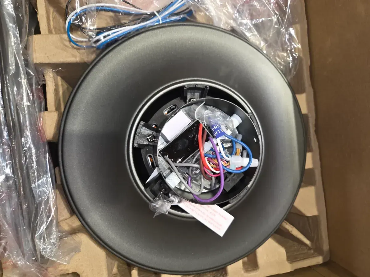 Gazebo III 52 in. Indoor/Outdoor Wet Rated Natural Iron Ceiling Fan with LED Bulbs Included - image 10