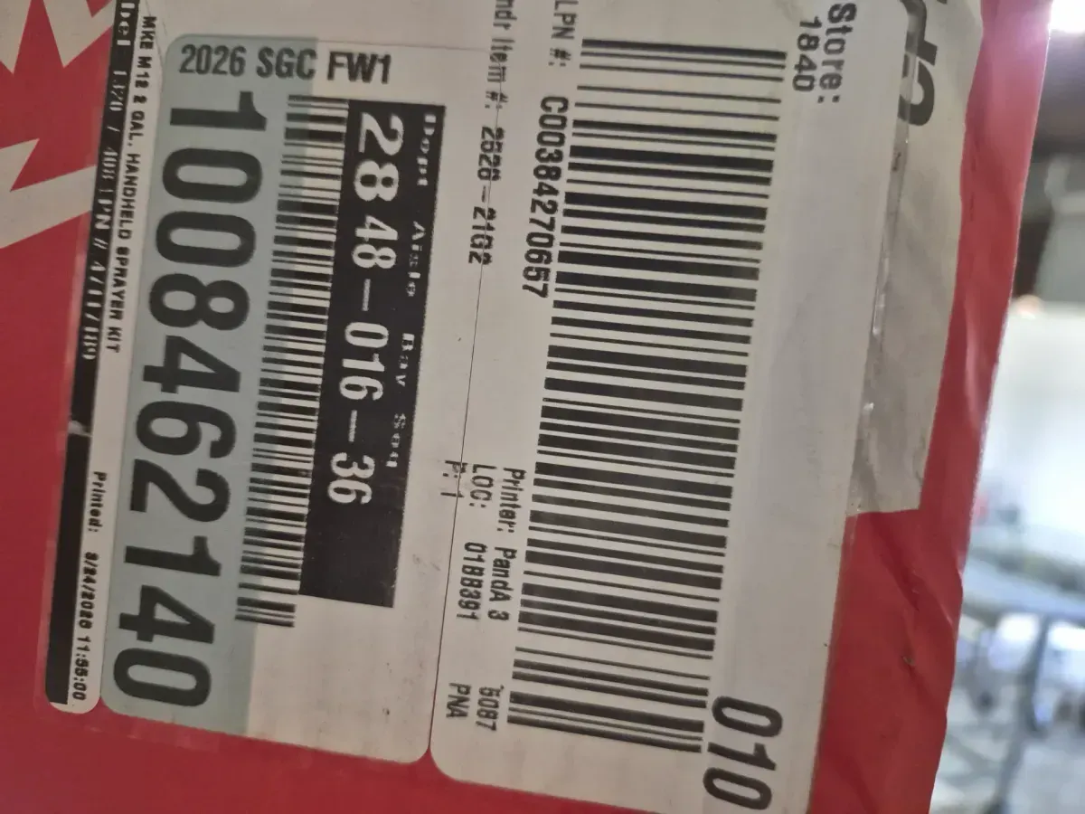 *** It's missing the tube.*** M12 12-Volt 2 Gal. Lithium-Ion Cordless Handheld Sprayer Kit with 2.0 Ah Battery and Charger - image 2