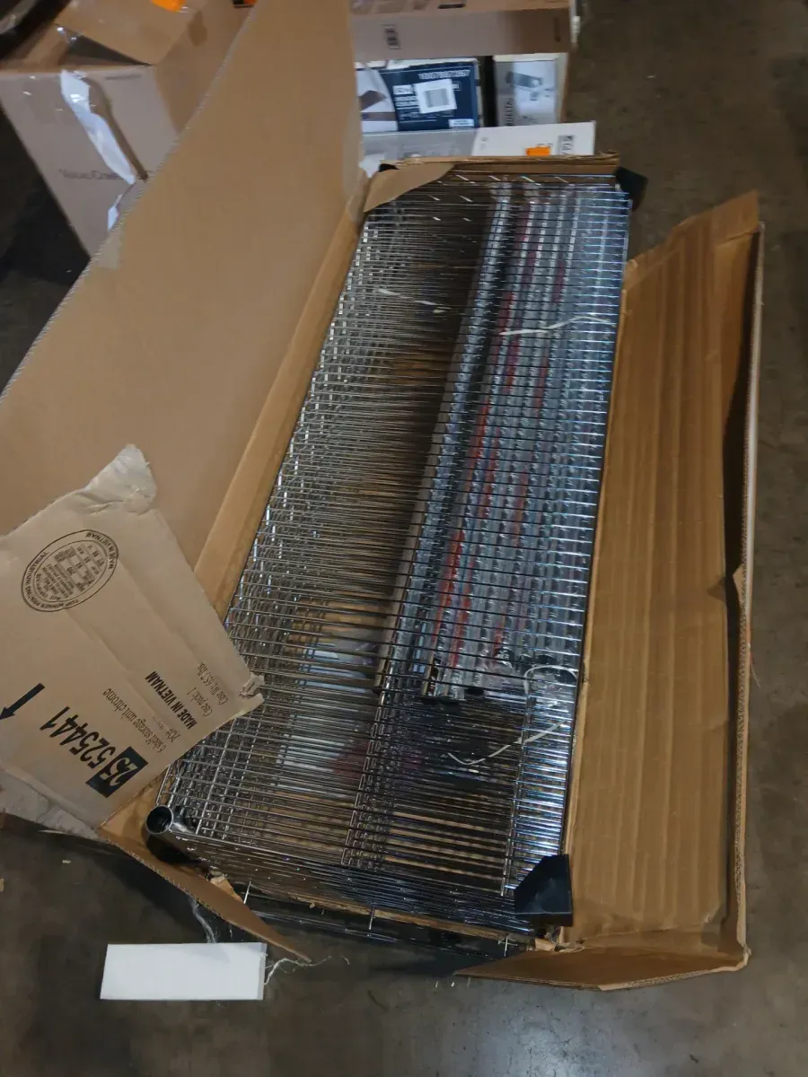 6-Tier Commercial Grade Heavy Duty Steel Wire Shelving Unit in Chrome (48 in. W x 72 in. H x 18 in. D) - image 4