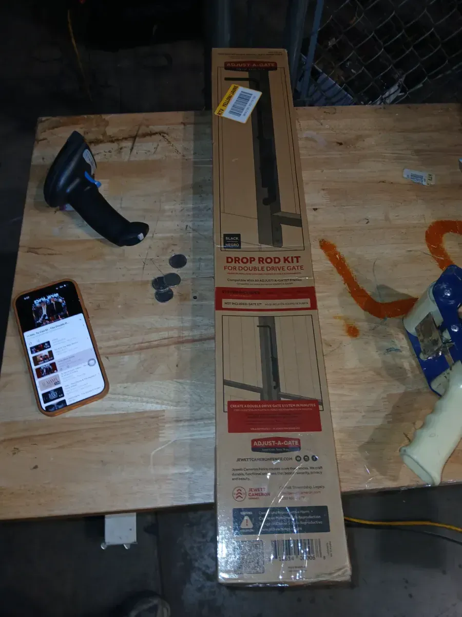 Adjust-a-Gate 5 in. W x .5 in. D x 30 in. H Drop Rod Kit for Double Drive Gates and Gate Kits - image 3