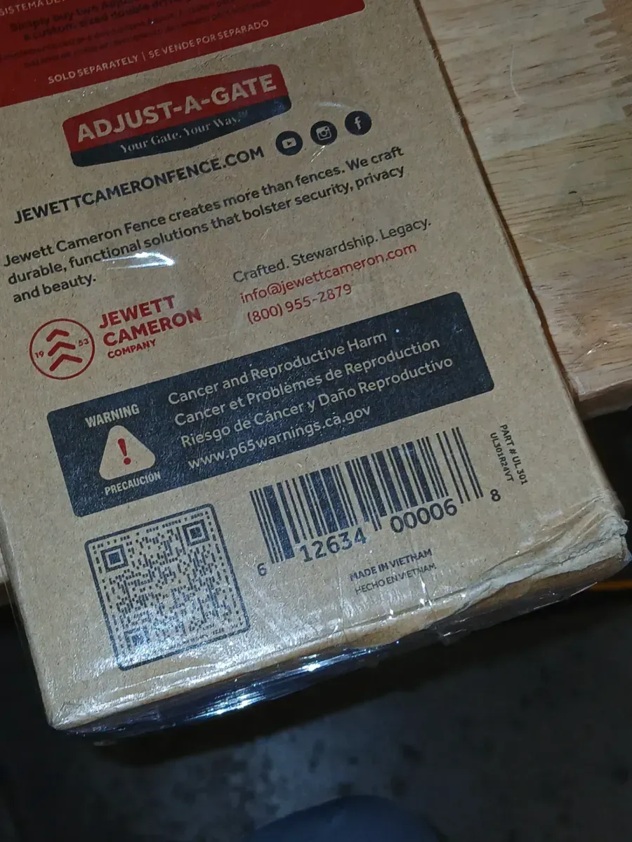 Adjust-a-Gate 5 in. W x .5 in. D x 30 in. H Drop Rod Kit for Double Drive Gates and Gate Kits - image 4