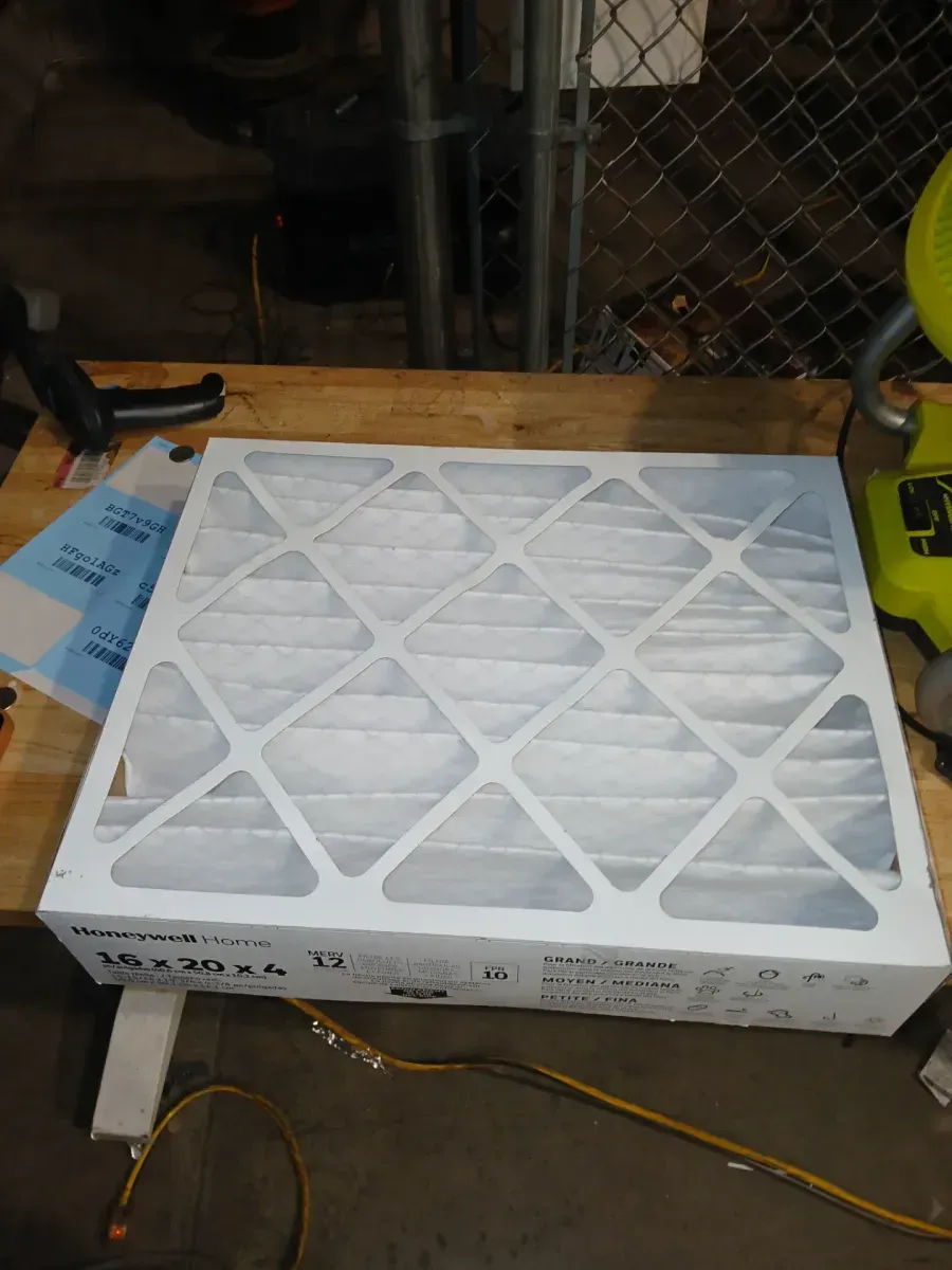 16 x 20 x 4 Pleated Furnace Air Filter FPR 10, MERV 12 - image 3