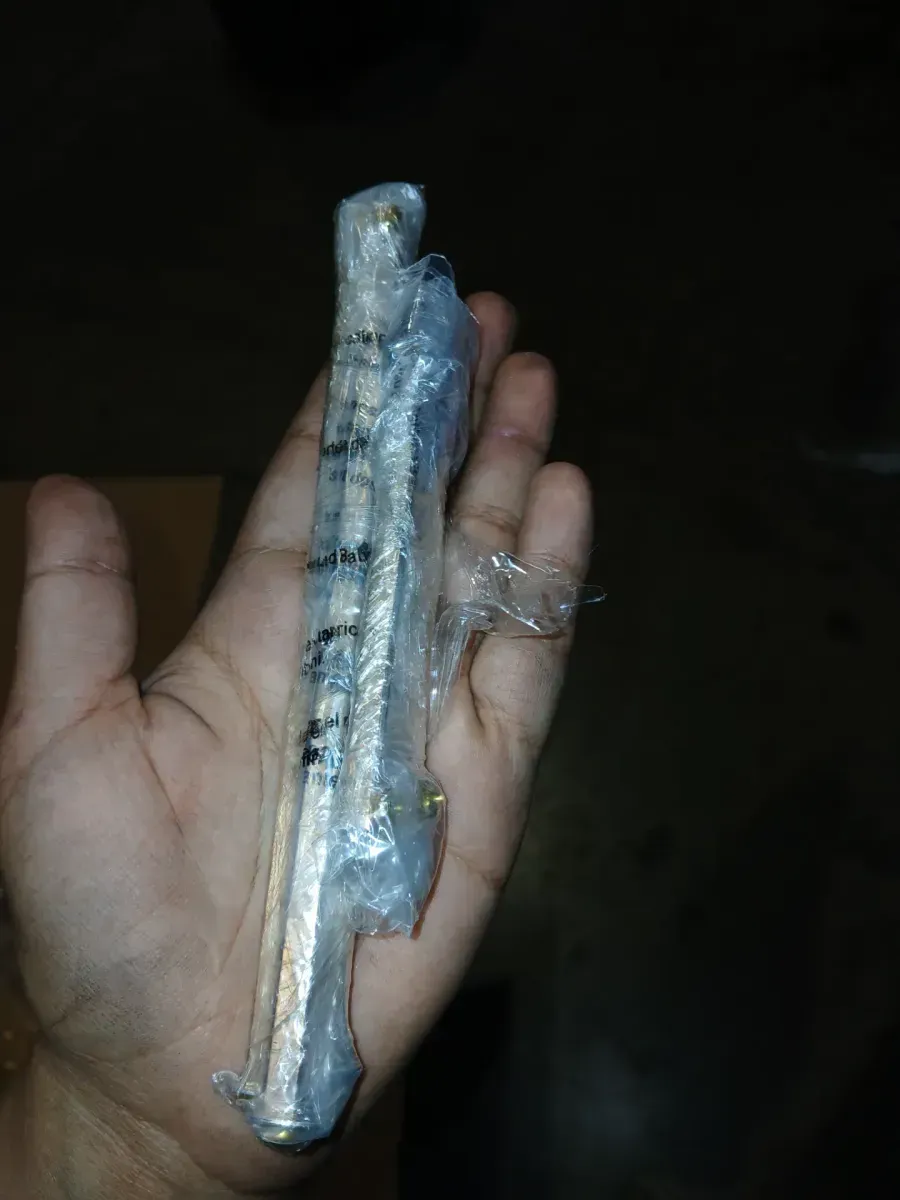 19.70 in. 6-Light Gold Flush Mount with Crystal Shade and No Bulbs Included - image 5