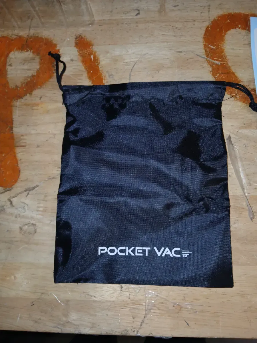 Pocket Vac Aspiradora de Mano Recargable con Accesorios - Nueva - Inalámbrica - Portátil - Visto en TV - image 1