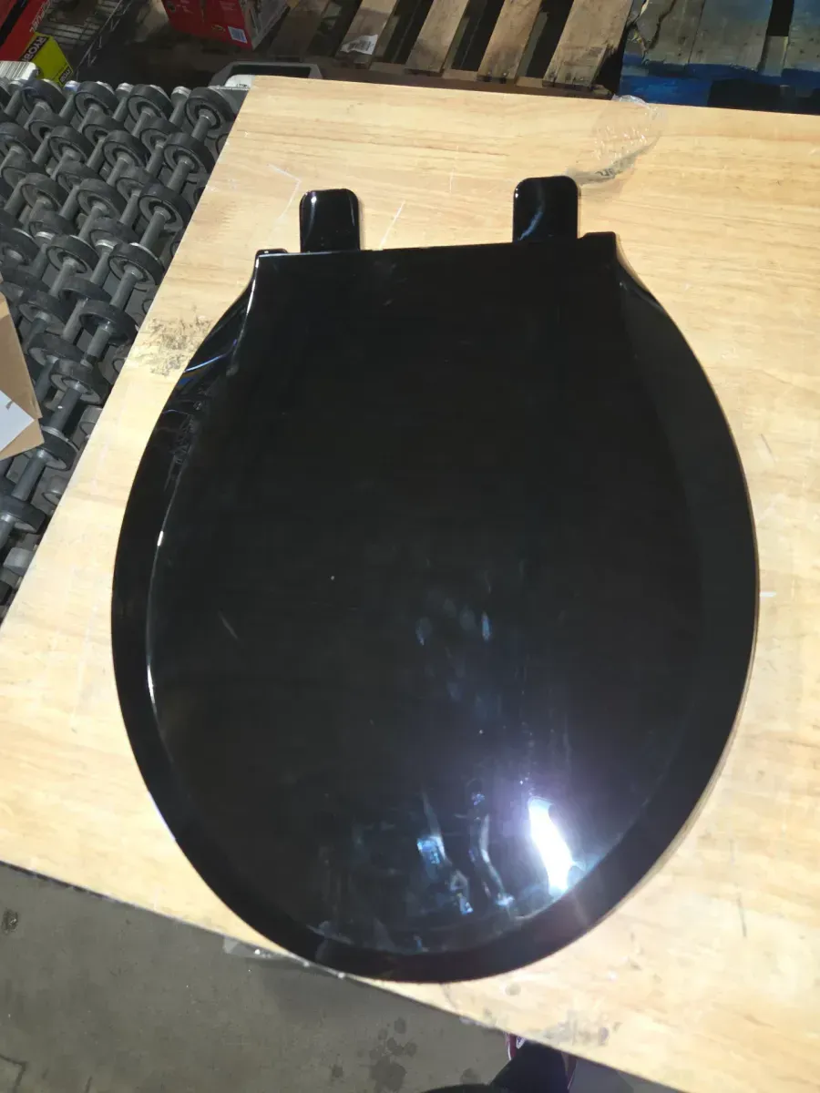 Cachet Round Nightlight Quiet Close Toilet Seat in Black Black - image 4