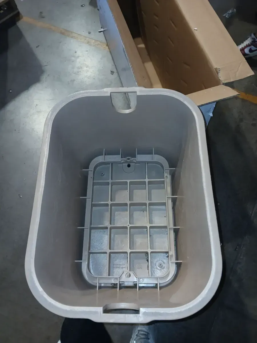 14 in. X 19 in. Rectangular Standard Series Valve Box and Cover, Sand Box, Sand ICV Cover - image 3