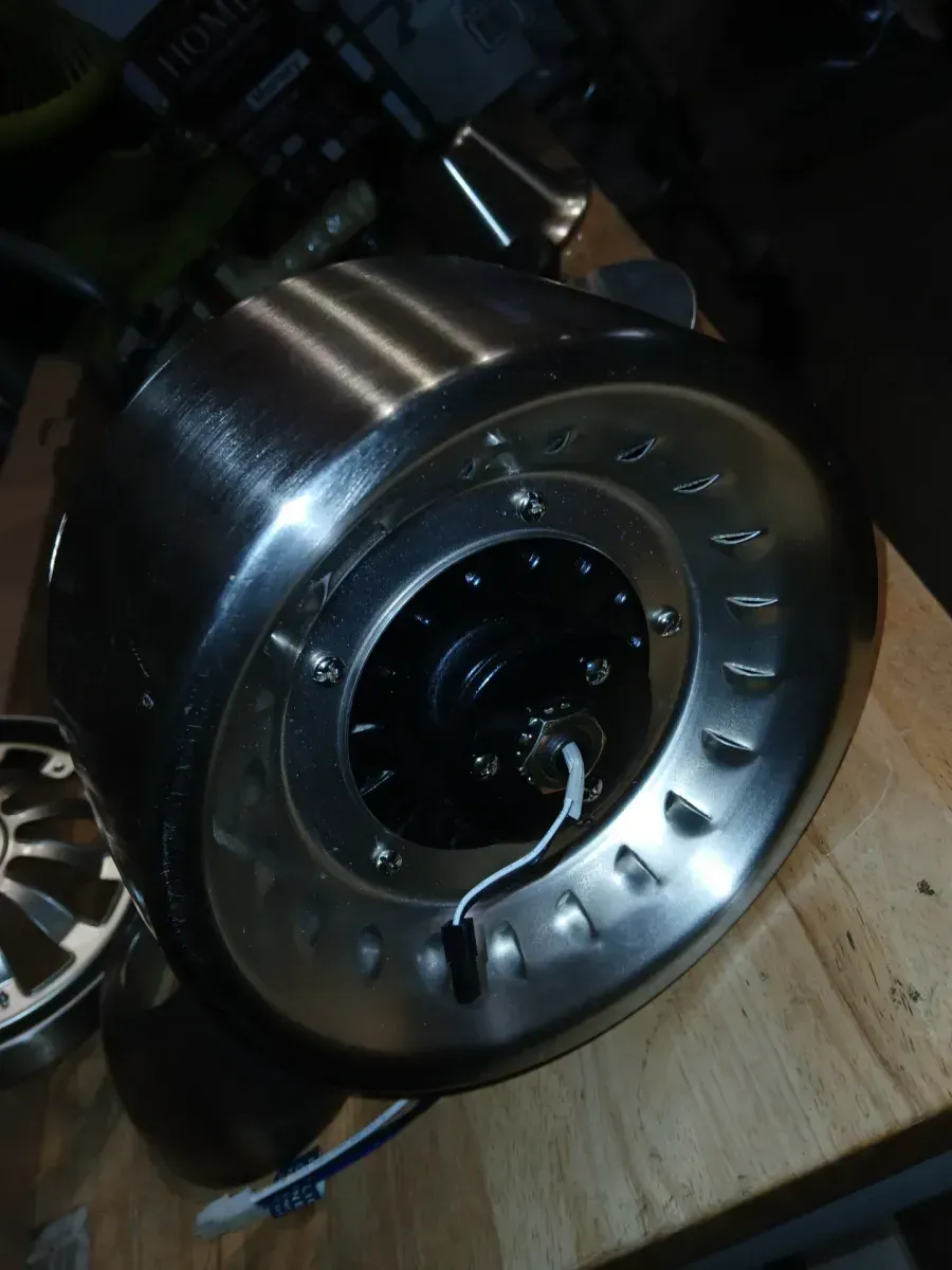 Merwry 52 in. Integrated LED Indoor Brushed Nickel Ceiling Fan with Light Kit and Remote Control - image 5