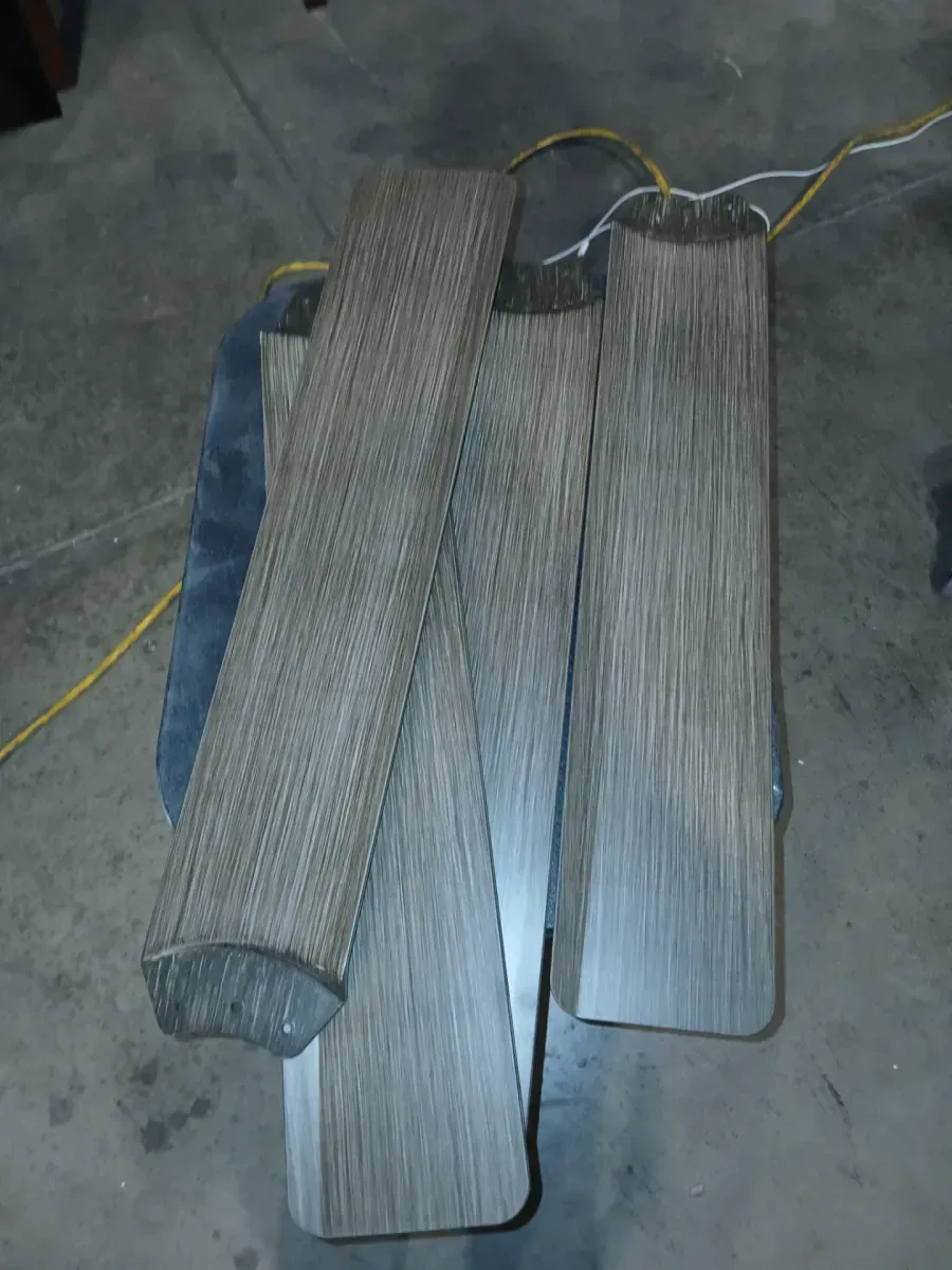 Merwry 52 in. Integrated LED Indoor Brushed Nickel Ceiling Fan with Light Kit and Remote Control - image 11