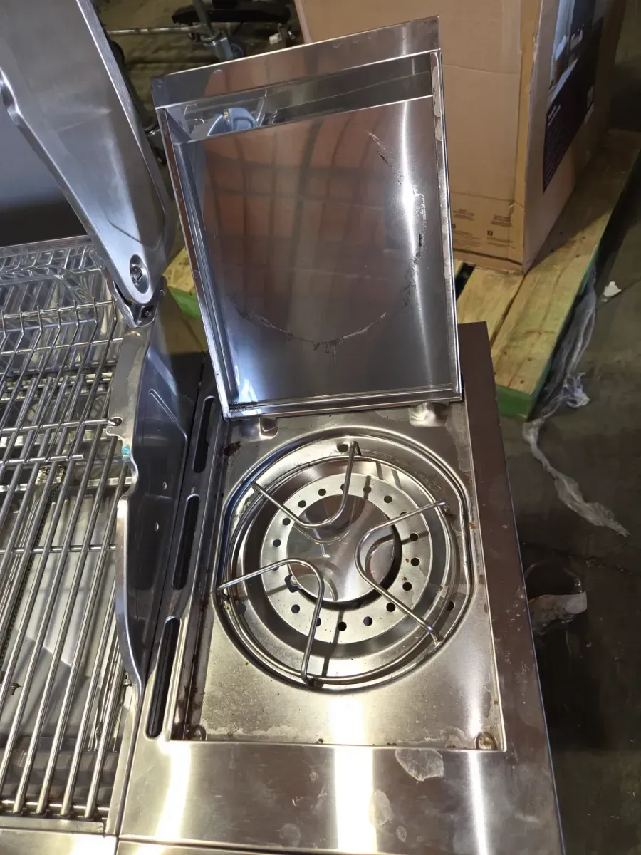 4 Burner Stainless Steel Propane Gas Grill with Side Burner - image 5