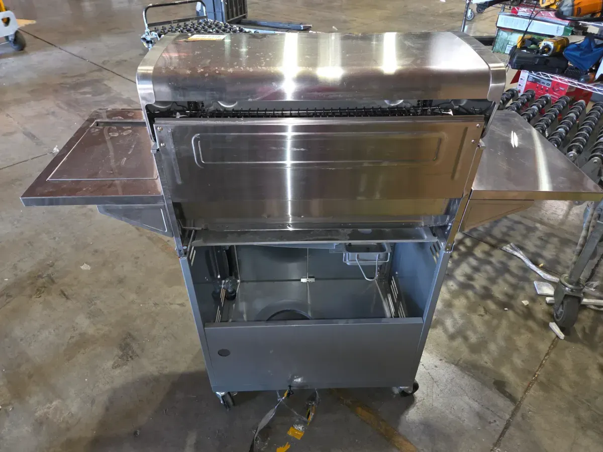 4 Burner Stainless Steel Propane Gas Grill with Side Burner - image 8