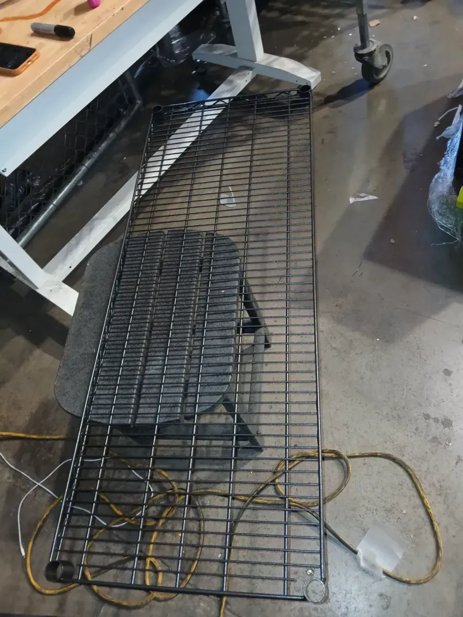 PRO Black 4-Tier Steel Wire Garage Storage Shelving Unit (48 in. W x 72 in. H x 18 in. D) - image 2