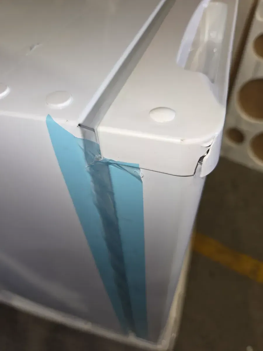 1.2 cu. Ft. Upright Freezer in White - image 3