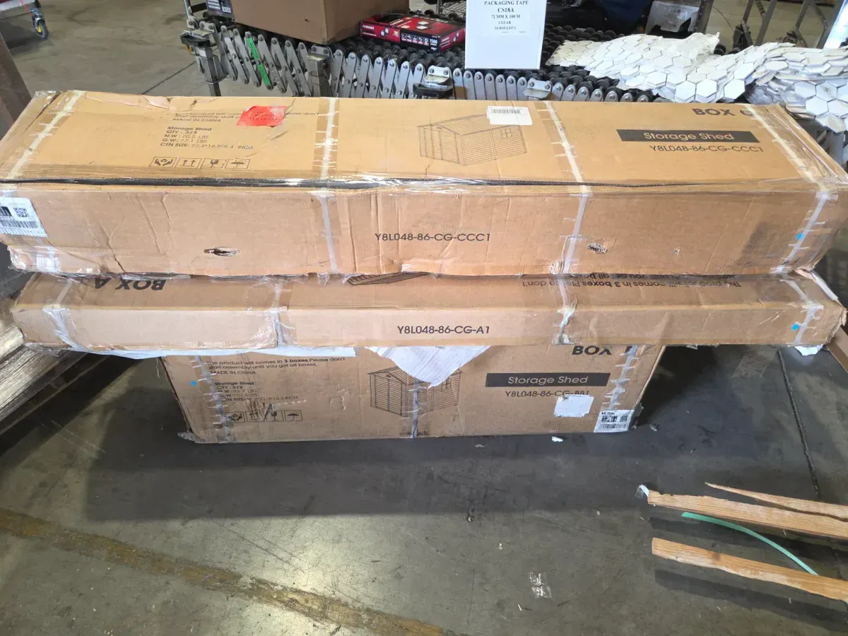 Upgraded 8 ft. W x 6 ft. D All-Weather Resin Extra Large Outdoor Plastic Storage Shed with Floor and Window(49 sq. ft.) - image 9