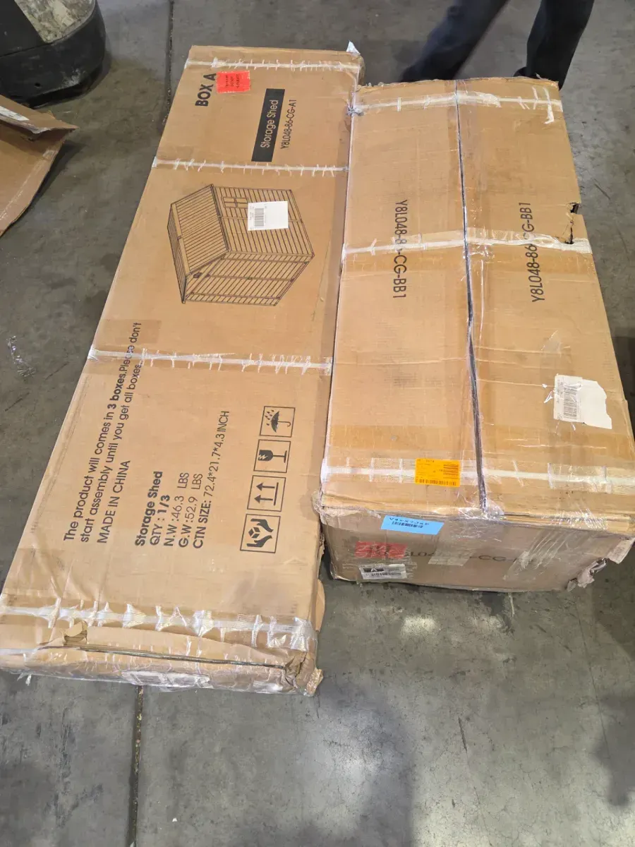 Upgraded 8 ft. W x 6 ft. D All-Weather Resin Extra Large Outdoor Plastic Storage Shed with Floor and Window(49 sq. ft.) - image 10