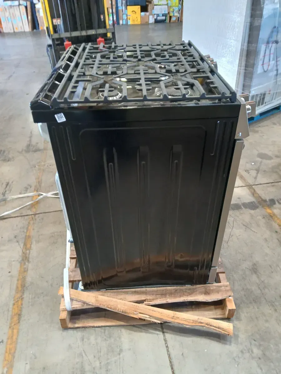 Gallery 30 in. 6 cu. ft. 5 Burner Slide-In Gas Range with Total Convection and Air Fry, Smudge Proof Stainless Steel - image 5