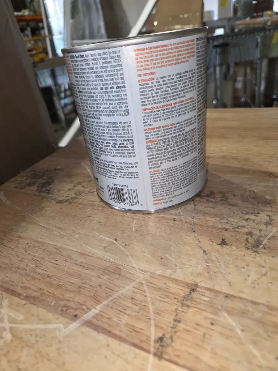 1 qt. Gloss Triple Thick Polyurethane - image 3