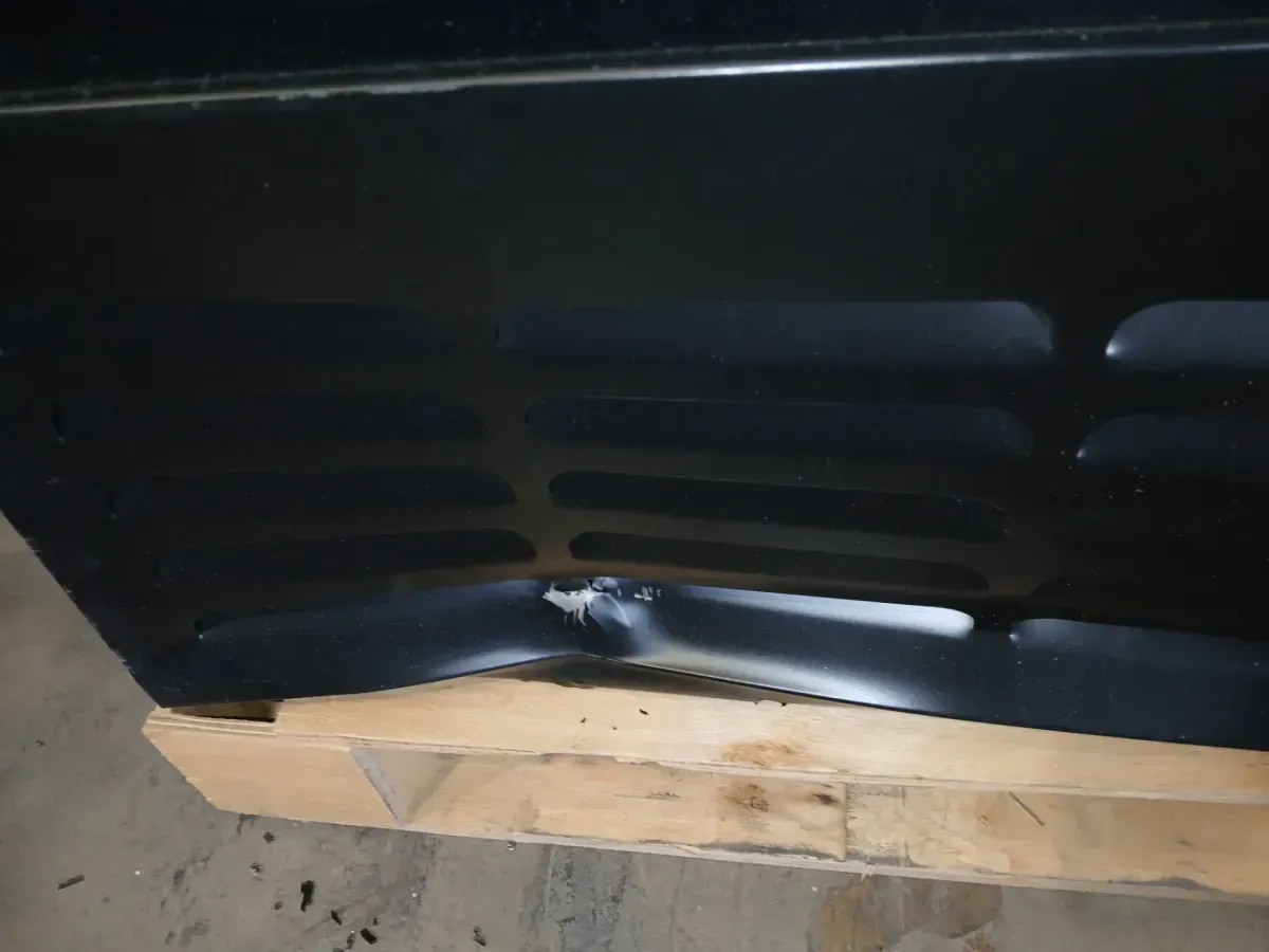 *** It has a dent on the bottom*** Commercial Merchandiser Refrigerator 26.69 Cu. Ft Double Glass Door Display 8 Adjustable Shelves 2025 Upgrade Black - image 3