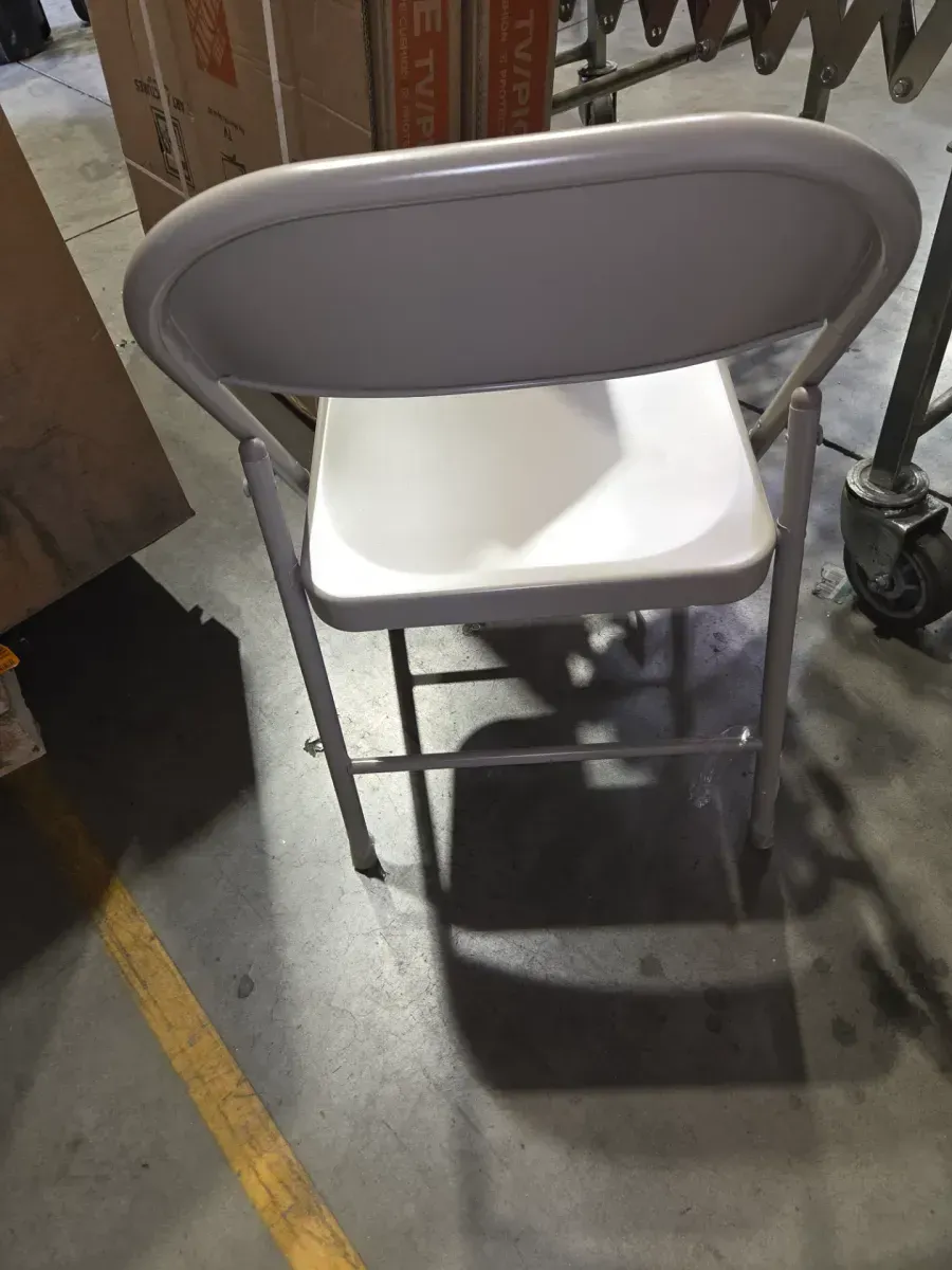 ***pack of 8***Steel Folding Chair-Beige - image 3