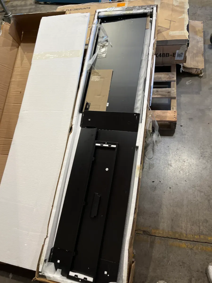 31.5 in. W x 71 in. H x 16 in. D Black Rolling Metal Freestanding Storage Cabinet with 5-Shelves, for Home,Office,Garage - image 2