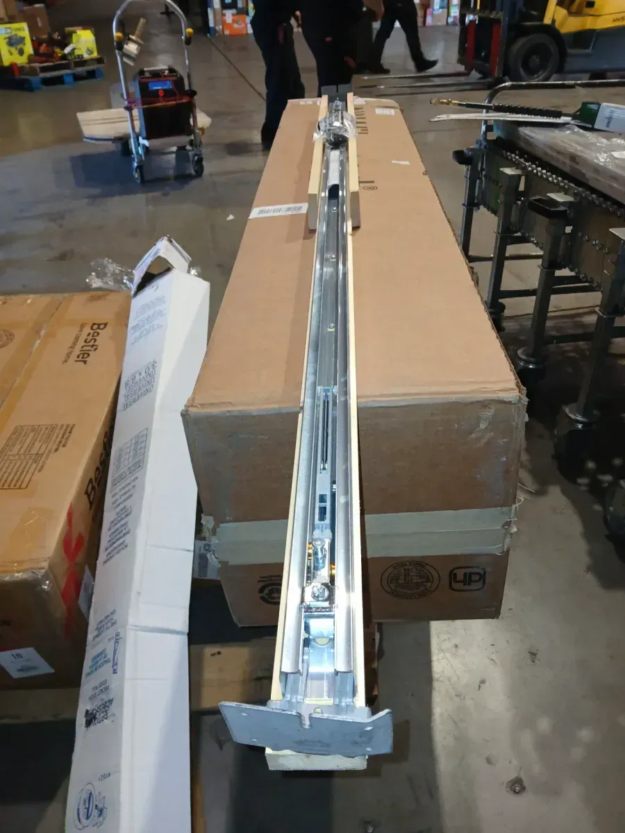 Soft Close and Open 1500 28 in. to 36 in. x 80 in. Steel Upright Universal Pocket Door Frame for 2 in. x 4 in. Stud Wall - image 3