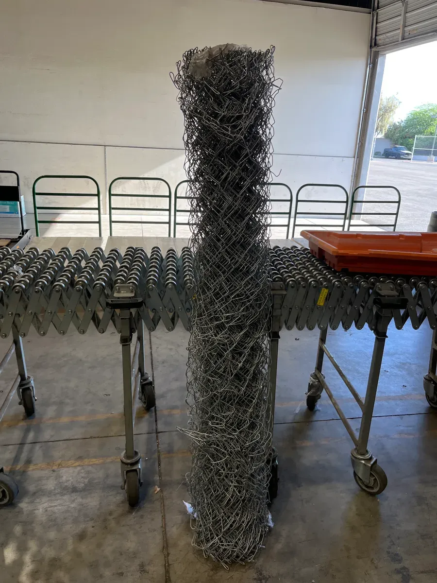 6 ft. x 50 ft. 11.5- Gauge Galvanized Steel Chain Link Fence Fabric - image 2
