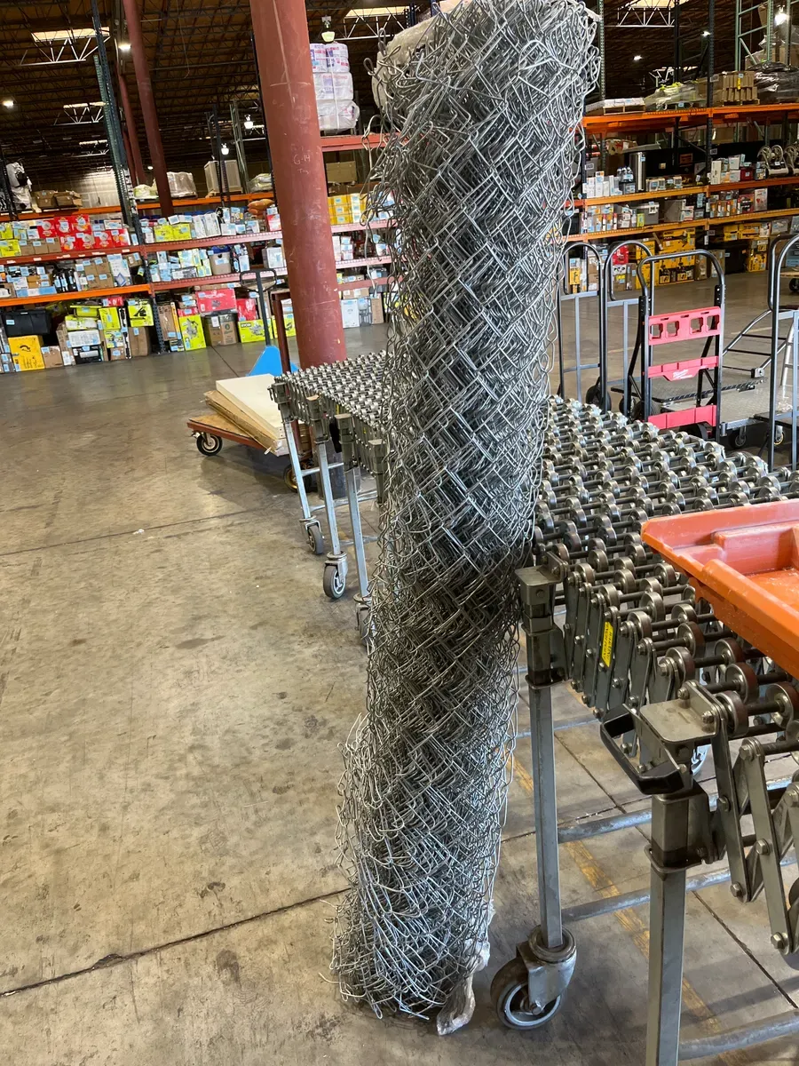 6 ft. x 50 ft. 11.5- Gauge Galvanized Steel Chain Link Fence Fabric - image 3