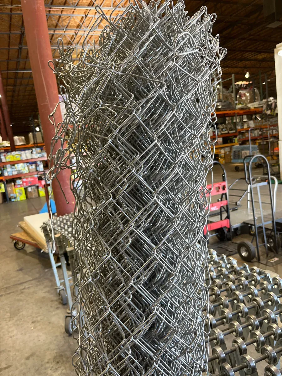 6 ft. x 50 ft. 11.5- Gauge Galvanized Steel Chain Link Fence Fabric - image 5
