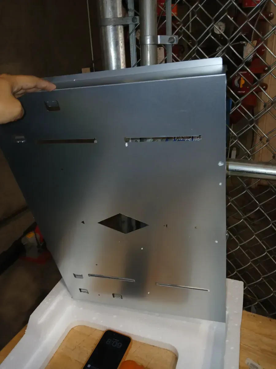 Gallery 27 in. Trim Kit for Built-In Microwave Oven in Stainless Steel - image 4