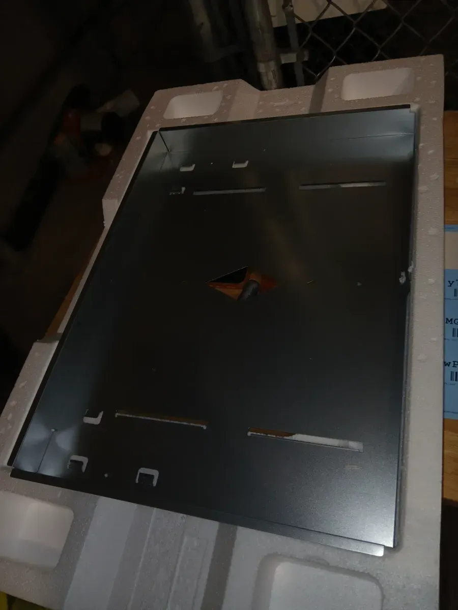 Gallery 27 in. Trim Kit for Built-In Microwave Oven in Stainless Steel - image 5