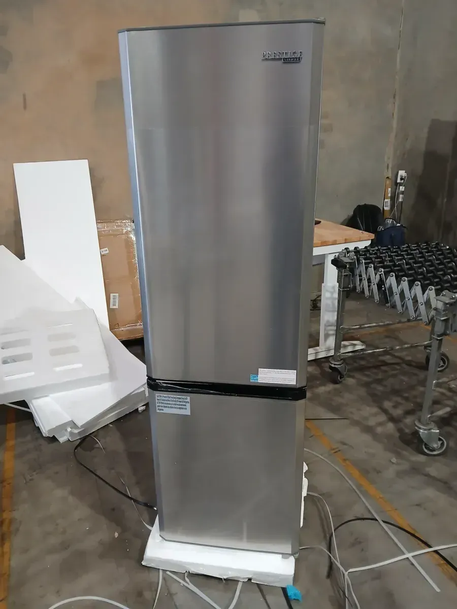 Prestige 21.6 in. 8.7 cu. ft. Bottom Freezer Refrigerator in Stainless Steel, ENERGY STAR - image 2