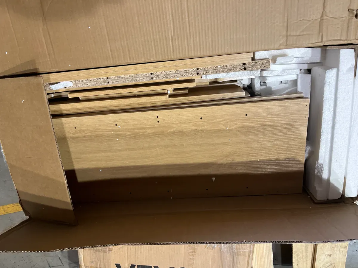 30 in. W x 72 in. H White Manufactured Wood Kitchen Pantry Cabinet with Motion Sensor Light and 180° Swing Doors - image 5