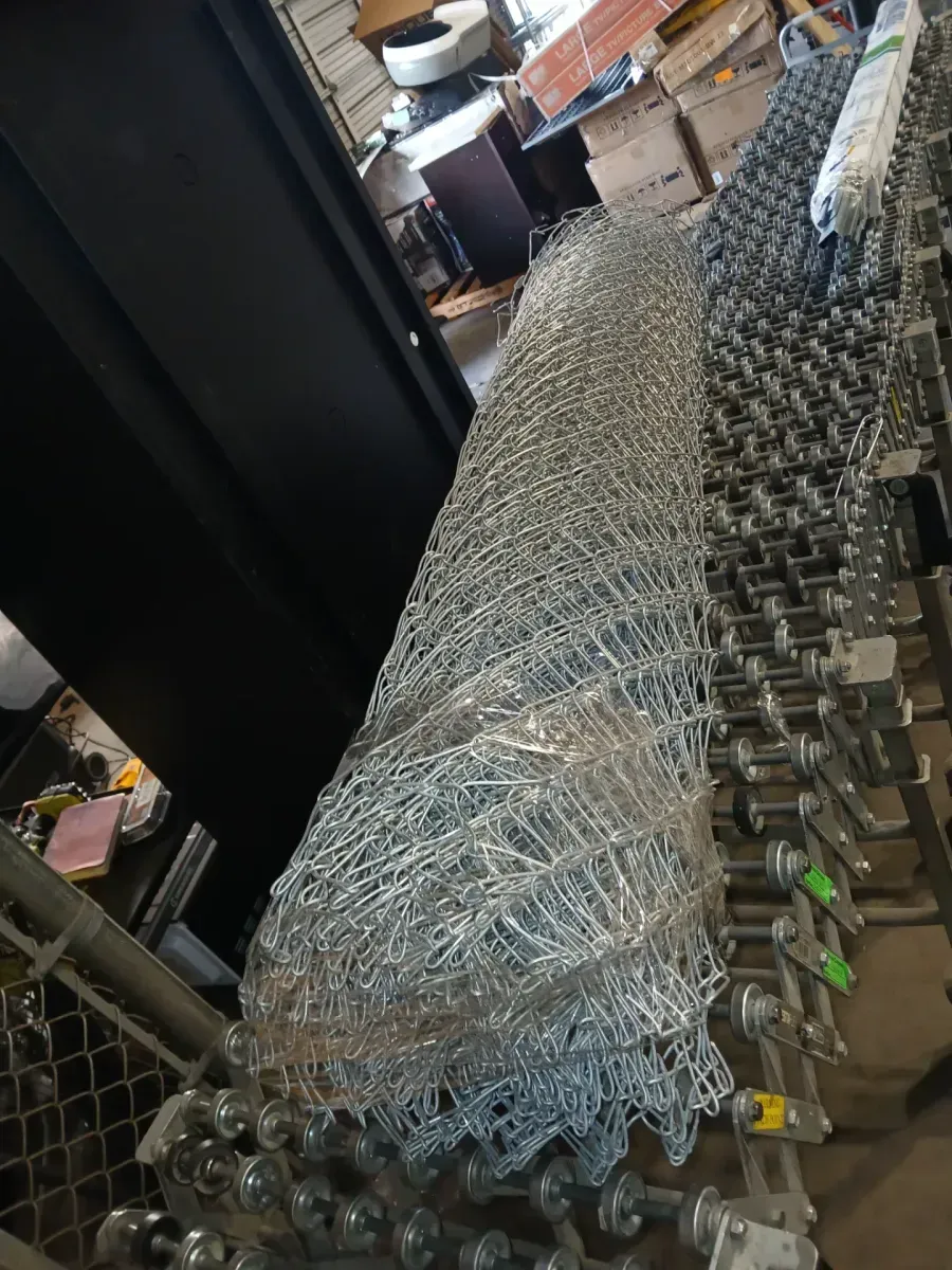 6 ft. x 50 ft. 11.5- Gauge Galvanized Steel Chain Link Fence Fabric - image 2