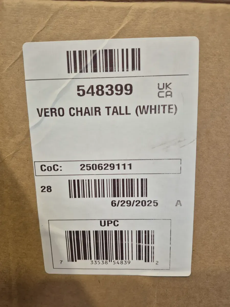 Vero Adirondack Plastic Pool Chair with Armrests, In-Pool Chair for Tanning Ledge, Sun and Baja Shelf Use, White - image 3