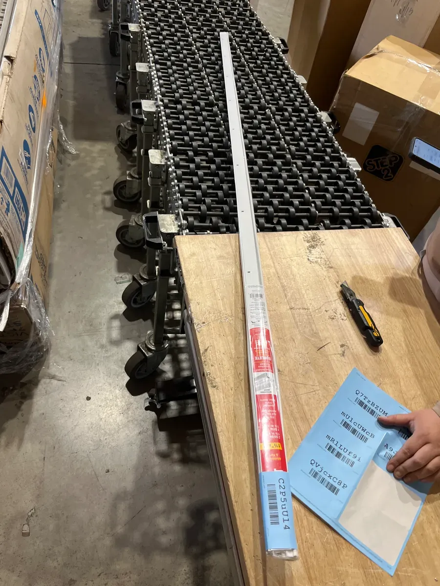 Aluminum/Kerfs Door Set in White - image 4