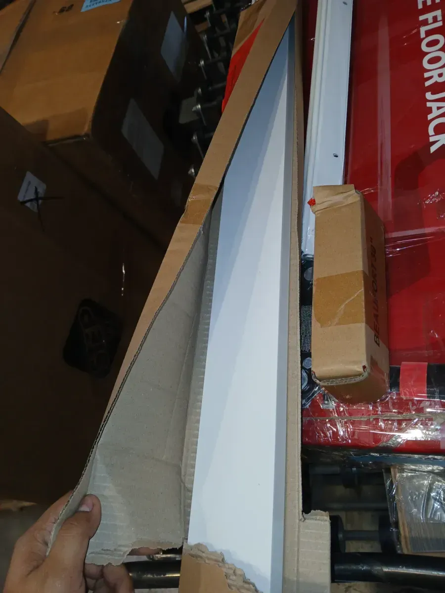 Beaufort 30 in. Single Sink Freestanding Black Bath Vanity with White Engineered Stone Top (Assembled) - image 9