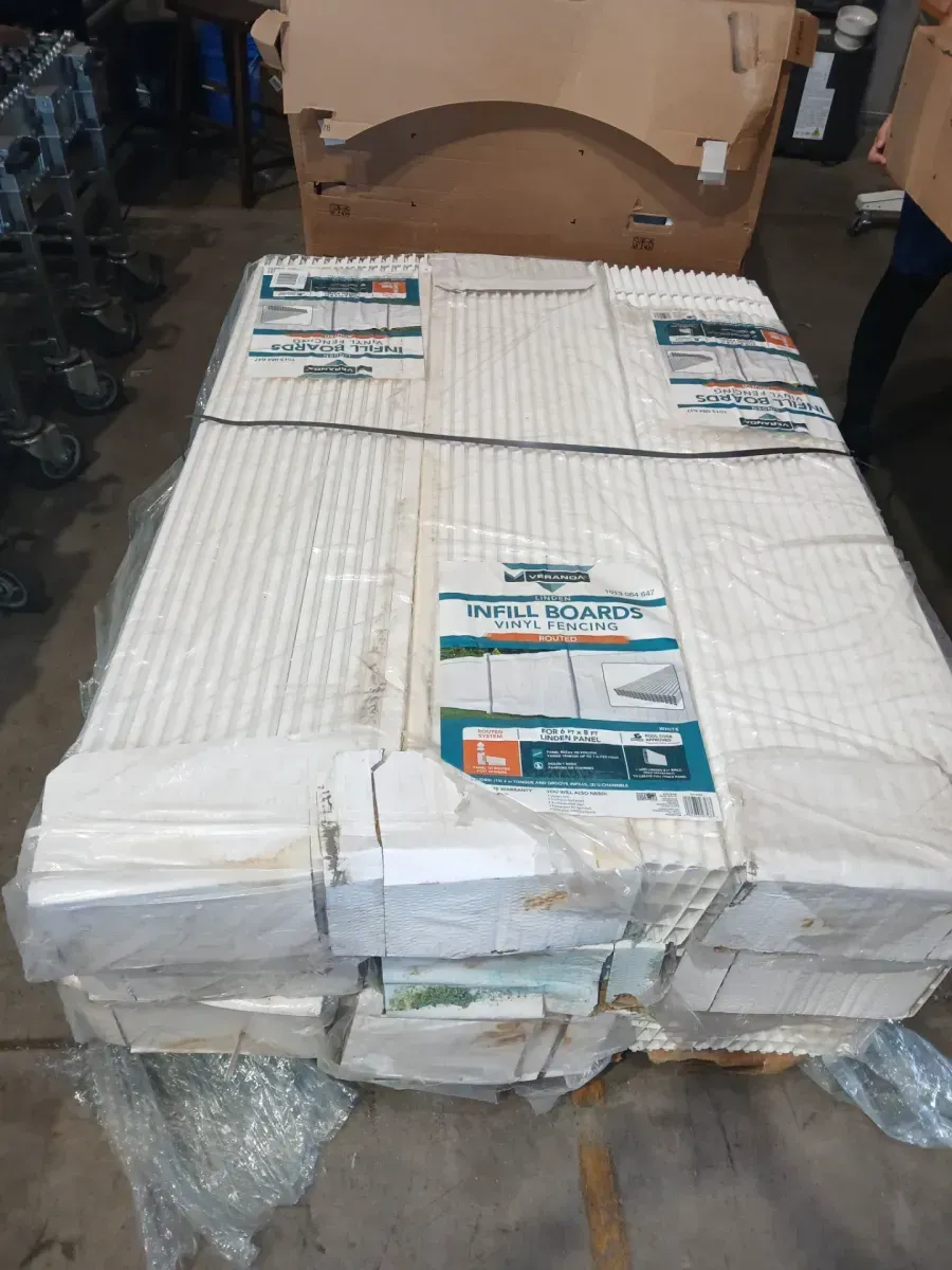 Linden 57.5 in. White Fast Pack Infills (15-Piece) - image 2