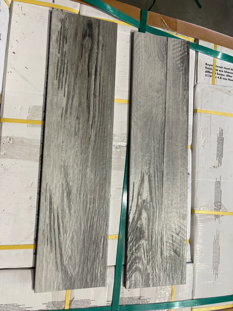 ***Pallet of 40 Cases***(680 sq. ft./Case )MSI Duttonwood Ash 6 in. × 24 in. Matte Ceramic Floor and Wall Tile (17) - image 1