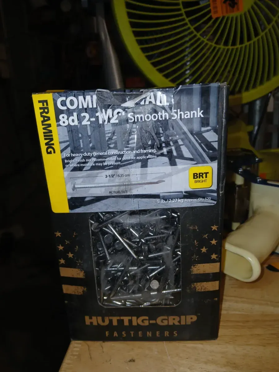 *** pack of 4 *** 8d Bright Common Nail 5 lb. - image 3