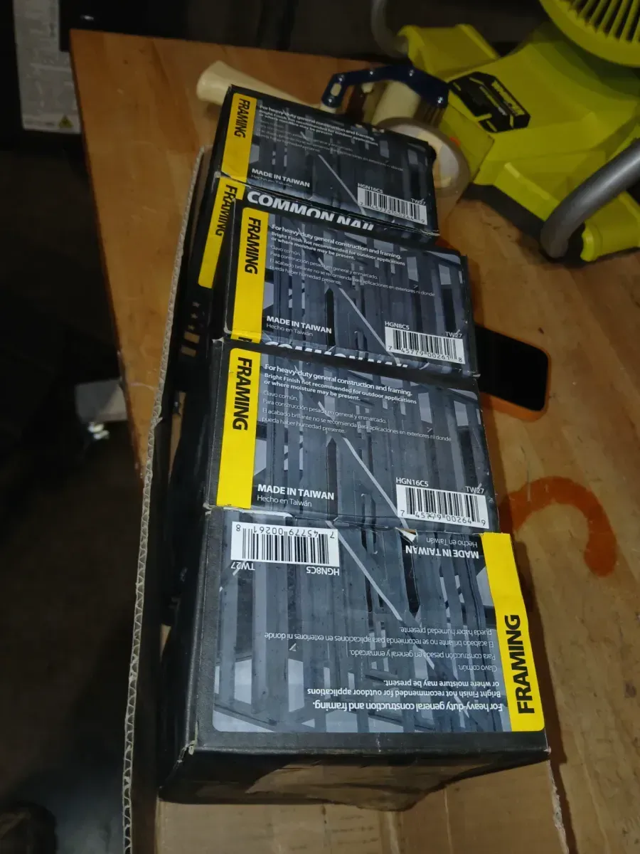 *** pack of 4 *** 8d Bright Common Nail 5 lb. - image 4