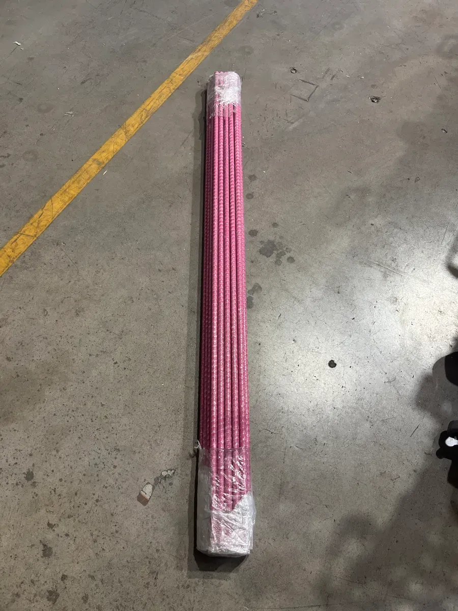 ***Pack of 30 bar***PINKBAR+ 3/8 in. x 10 ft. #3 Fiberglass Rebar - image 2