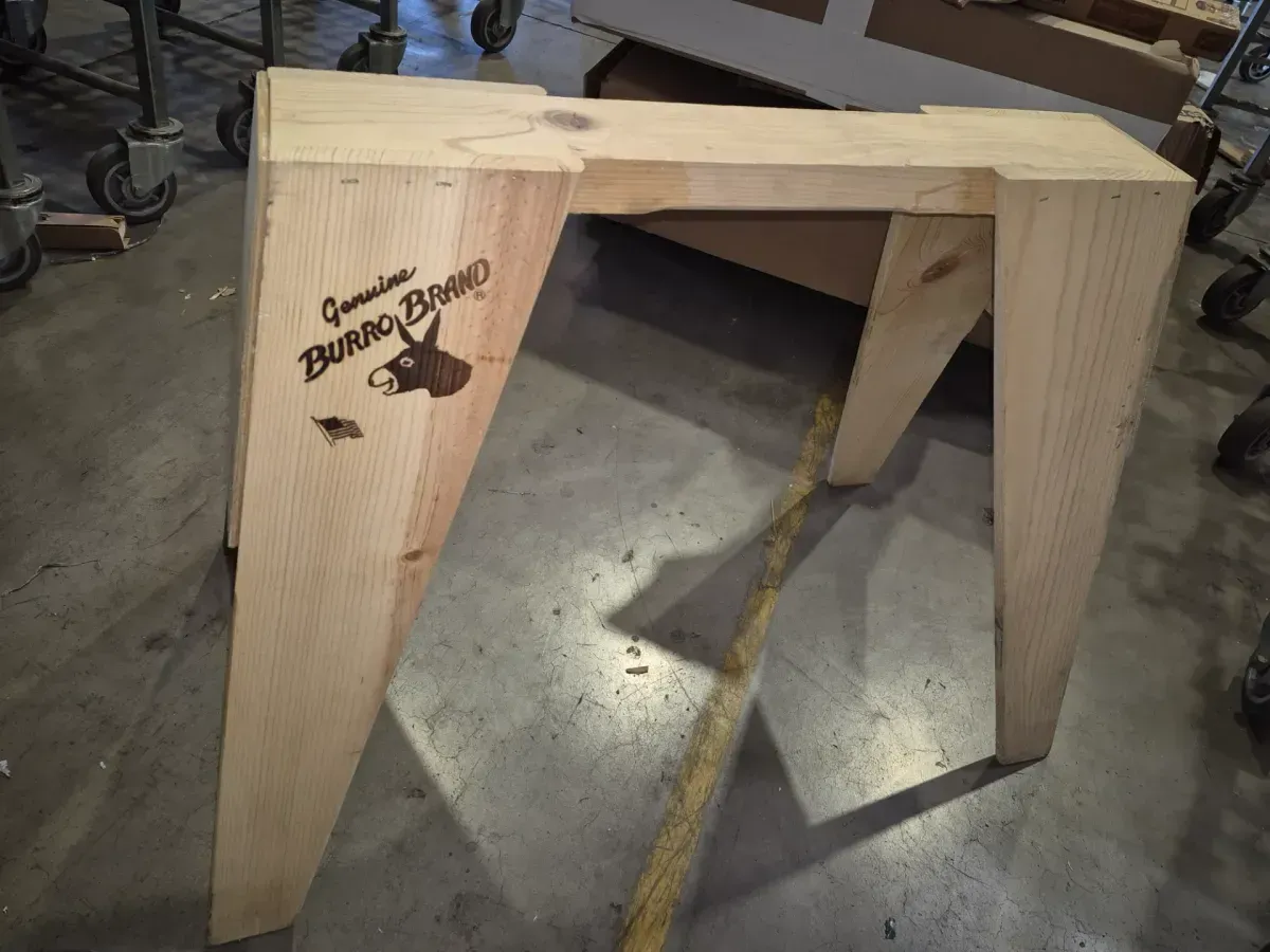 30 in. x 24 in. x 48 in. Steel Centipede Work Support Sawhorse with Accessories - image 2