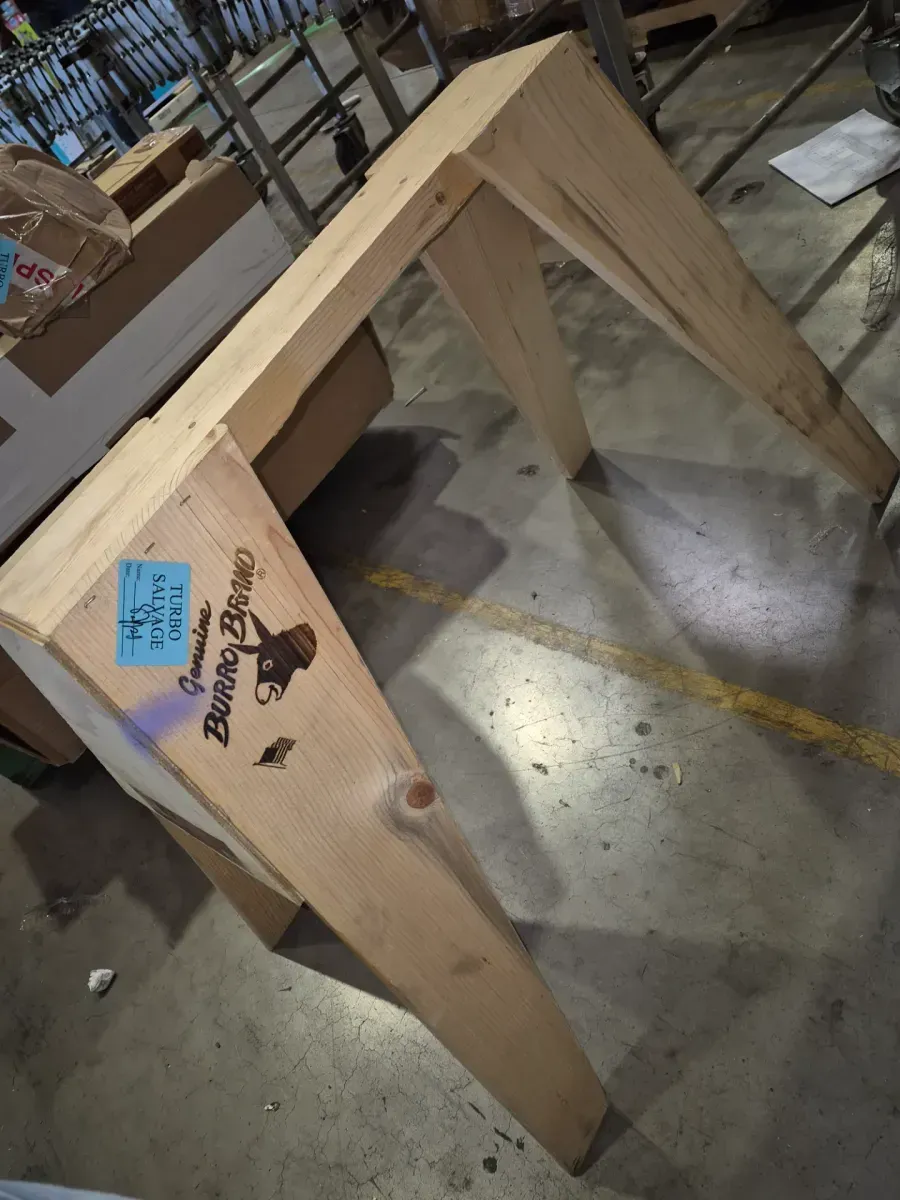 30 in. x 24 in. x 48 in. Steel Centipede Work Support Sawhorse with Accessories - image 2